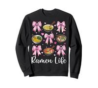 Ramen Life - Arco de Coqueta para Almuerzo instantáneo con Fideos japoneses Sudadera