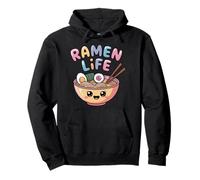 Ramen Life Kawaii Ramen Graphic Japanese Food Anime Cup Sopa Sudadera con Capucha