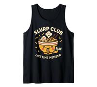 Ramen Lover Slurp Club Tonkotsu Noodle Chef Comida Japonesa Camiseta sin Mangas