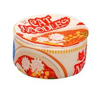 Ramen Noodle Cat Bed, Cute Pet Noodle Bowl House Nest with Cover, Creative Indoor Pet Nest for Small, Medium, and Large Cats, Cozy Cat Bed for Sleeping and Relaxing Cute Ramen Noodle Bowl Cat Bed, Cov