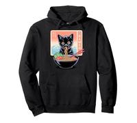 Ramen Noodle Japanese Anime Manga Ramen Kawaii Cat Sudadera con Capucha