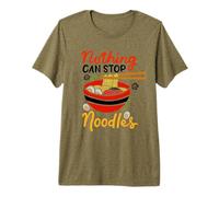 Ramen Noodles Nothing Can Stop Noodles Japan Spaghetti Pasta Camiseta Premium