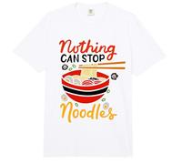 Ramen Noodles Nothing Can Stop Noodles Japan Spaghetti Pasta Comfort Colors Adult Heavyweight T-Shirt