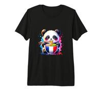 Ramen Panda Bear France Love Fideos Bowl Food French Camiseta Premium