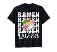 Ramen Queen - Arco de Coqueta para Almuerzo instantáneo Camiseta