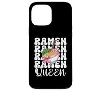 Ramen Queen - Arco de Coqueta para Almuerzo instantáneo Carcasa para iPhone 13 Pro MAX