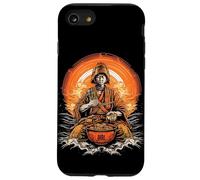 Ramen Samurai Warrior Japanese Noodles Bowl Sopa de Japón Carcasa para iPhone SE (2020) / 7 / 8