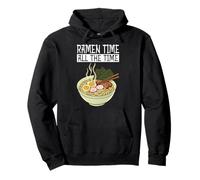 Ramen Time Is All The Time - Taza de Sopa Japonesa para Ramen Sudadera con Capucha