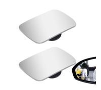 RAMGLYO 2 espejos retrovisores de ángulo muerto para coche, universal, HD, ajustable, espejo convexo adicional para todos los tipos de vehículos