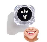 RAMGLYO Gemas Dentales Set 7uds | 4 Mariposas y 3 Diamantes Acrílicos. Adhesivo Seguro y Reflectante para Fiestas, Bodas y Uso Diario que Realza tu Sonrisa sin Esmalte.
