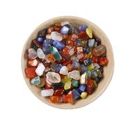 RAMGLYO Piedras Preciosas para Niños 100g - Búsqueda del Tesoro, Regalos de Cumpleaños, Decoración - Piedras Semipreciosas Pulidas 9-12mm - Juego Educativo - Regalo Original (Color)