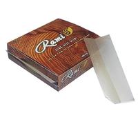 Rami Caja para Papeles de Fumar, Color Naranja y Rojo, Tamaño Estándar, dispensador