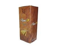 Rami Papeles para Enrollar, Caja de Madera, Natural. Fabricado en España sin ningún ácido.
