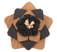 Ramillete De Madera Broche Decoración Traje Pines Para Los Hombres Flor Pines De Solapa Para Hombre Pines De Solapa De Madera Flor Pin Floral Solapa Pin Para Los Hombres Madera