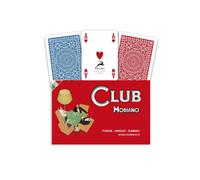 Ramino Poker Club Bridge Cartas Doble Baraja Italia Modiano 300384