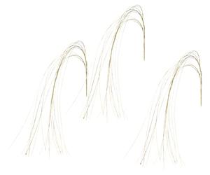 ramita artificial de hierba colgante dorada artificial decoración navideña recogida de Navidad purpurina hierba hierba arbusto arbusto hierba ramas decorativas ramitas boda jardín fiesta decoración