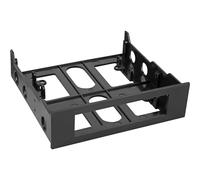 RAMKA DELOCK DO MONTAŻU URZĄDZENIA 3,5"/5,25" Czarna