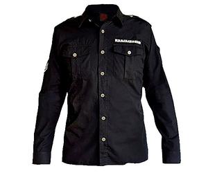 Rammstein Camisa de Manga Larga Langarmhemd, L, Productos Oficiales de la Banda