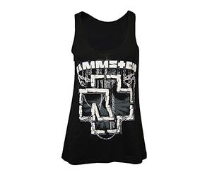 Rammstein Camiseta de Tirantes para Mujer Frauenträgertop In Ketten, L, Productos Oficiales de la Banda