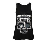 Rammstein Camiseta sin Mangas para Mujer Frauenträgertop In Ketten, M, Productos Oficiales de la Banda
