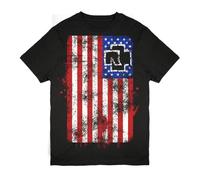 Rammstein Camiseta T-Shirt Amerika, XXL, Productos Oficiales de la Banda