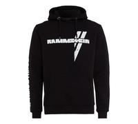 Rammstein Sudadera con Capucha Kapuzenpullover Weisses Kreuz S