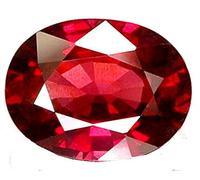 Ramneek jewels Rubí Maanik/Manikya 7.25 Ratti Aaa (Divya Shakti Stone), piedra preciosa, rubí, Gema, Rubí