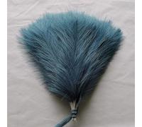 Ramo de cañas artificiales de hierba de las pampas de 50 cm, decoración bohemia para sala de fiestas, hogar, boda, arreglo floral, color azul