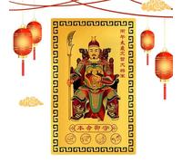 Ramo De Cartas Espirituales | Recuerdos De Patrón Masculino De Tipo General | Tarjetas Devocionales De Estilo Chino Para El Año Del Caballo - Para Hombres, Mujeres, Papá, Madre, Abuelo O Abuela, Amigo