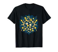 Ramo de cítricos Flor Limón Mandala Botánico Camiseta