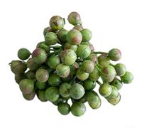 Ramo de flores artificiales realistas con bayas falsas de plástico y espuma, adecuado para decoración del hogar, bodas y eventos (verde)