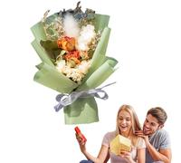 Ramo de flores de coche para rejillas de ventilación | ramo inmortal para decoración de coche | Ambientador de coche, accesorios interiores de automóviles, decoración interior del coche