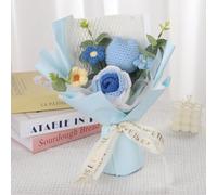 Ramo de flores de gancho de día de San Valentín