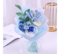 Ramo de flores de gancho de día de San Valentín