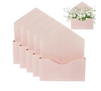 Ramo de flores - Envase de flores plegables de 5 piezas de 11,02 pulgadas | Cajas de papel para mujeres, amigos, amantes, festivales, cumpleaños, San Valentín, ramos de bricolaje