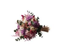 Ramo de Flores Rosas Secas Estilo Romántico y Natural by DECOALIVE