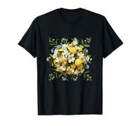 Ramo de limón de Primavera con Flores Silvestres Blancas Camiseta