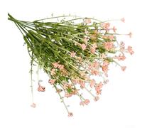 Ramo de plástico de lavanda para asientos de boda, visualización de gráficos para decoración de repisa del hogar, decoración de área de fuego al aire libre (polvo)