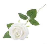 Ramo de rosas de franela realista para decoración de despedida de soltera, estilo de fiesta y arreglos florales interiores (H)