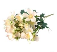 Ramo de seda para flores de cerezo con 5 ramas para decoración de boda, balcón, mesita de noche, estilo y trabajo de identidad visual de marca (rosa claro)