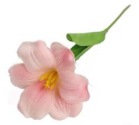 Ramo de tulipanes artificiales hecho a mano con detalles realistas y tallos flexibles para un estilo floral personalizado (rosa)