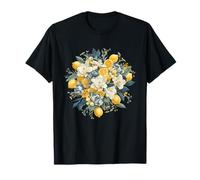 Ramo Floral de jardín botánico de limón Vintage Camiseta