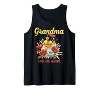 Ramo Floral para Abuela Loved Kind, Hermoso diseño Camiseta sin Mangas
