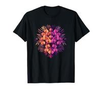 Ramo Floral Tropical de jardín de orquídeas exóticas Camiseta