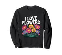 Ramo floral vibrante I Love Flowers Sudadera