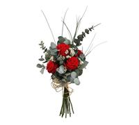 Ramo Preservado de Rosas Rojas Elegancia y Realismo Floral DECOALIVE