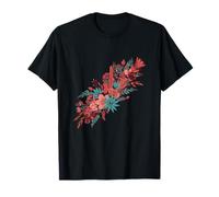 Ramo romántico de Flores Silvestres Arreglo Floral botánico Camiseta