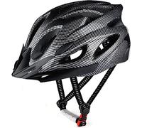Casco de Bicicleta Adultos para Hombre y Mujer, Ligero Casco de Bicicleta de Montaña con Visera Extraíble y Acolchado Casco 58-61cm