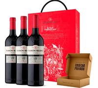 Ramón Bilbao - Envío 24 H - Vino Tinto DO Rioja - Cosecha Privada (Estuche Regalo, Crianza) - Est Rojo 3 Bot RB Crianza