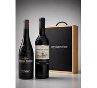 Ramón Bilbao Pack Premium Rioja con Caja de Regalo MySecretWine - Edición Limitada Tempranillo + Reserva - Estuche Gourmet de 2 Botellas de Vino Tinto DOCa Rioja -MYSECRETWINE-